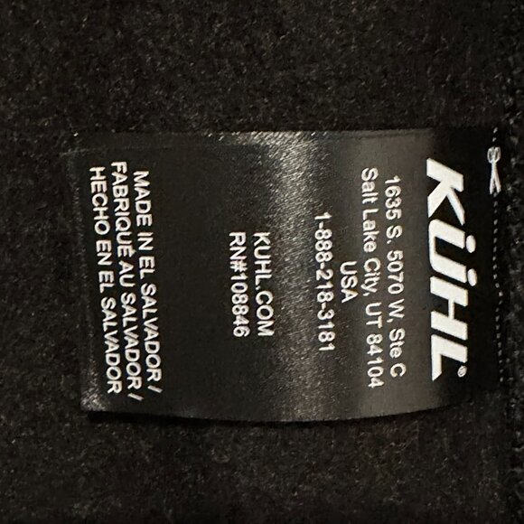 KUHL Women’s Full Zip Fleece Jacket – Black – Size S - Picture 5 of 9